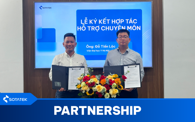 Strategic Partnership Signing Ceremony Between SotaTek and Mr. Do Tien Loc