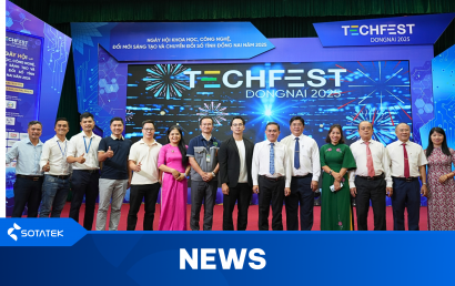 SotaTek 於 2025 年 TechFest Dong Nai 2025展現 AI 創新成果